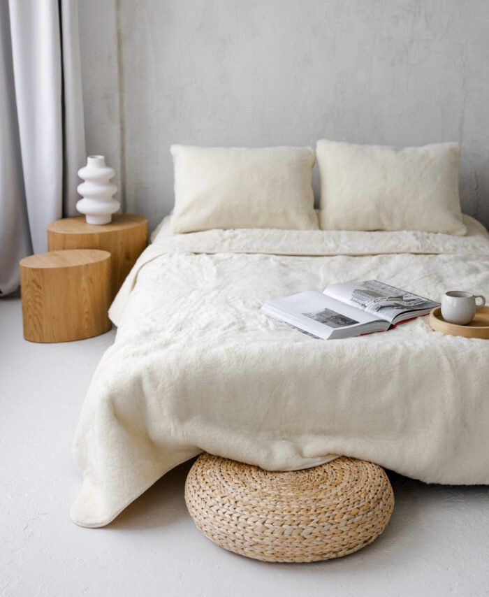 Merino vilnos antklodė, 200x200cm